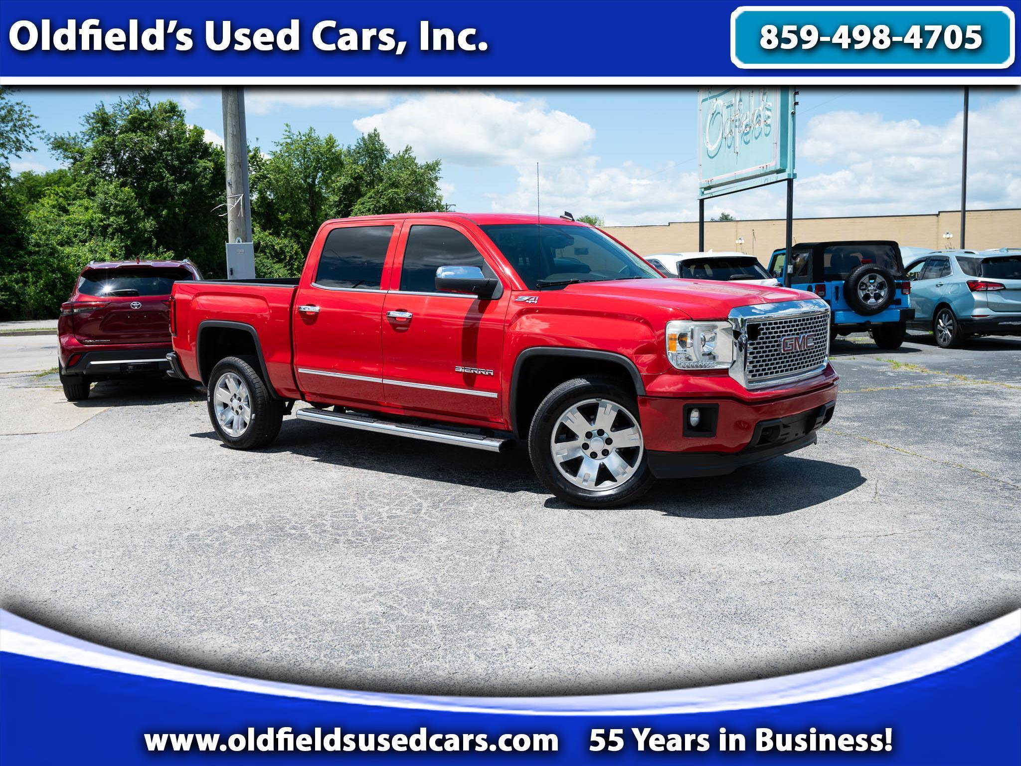 2014 GMC Sierra 1500 SLT Crew Cab 4WD