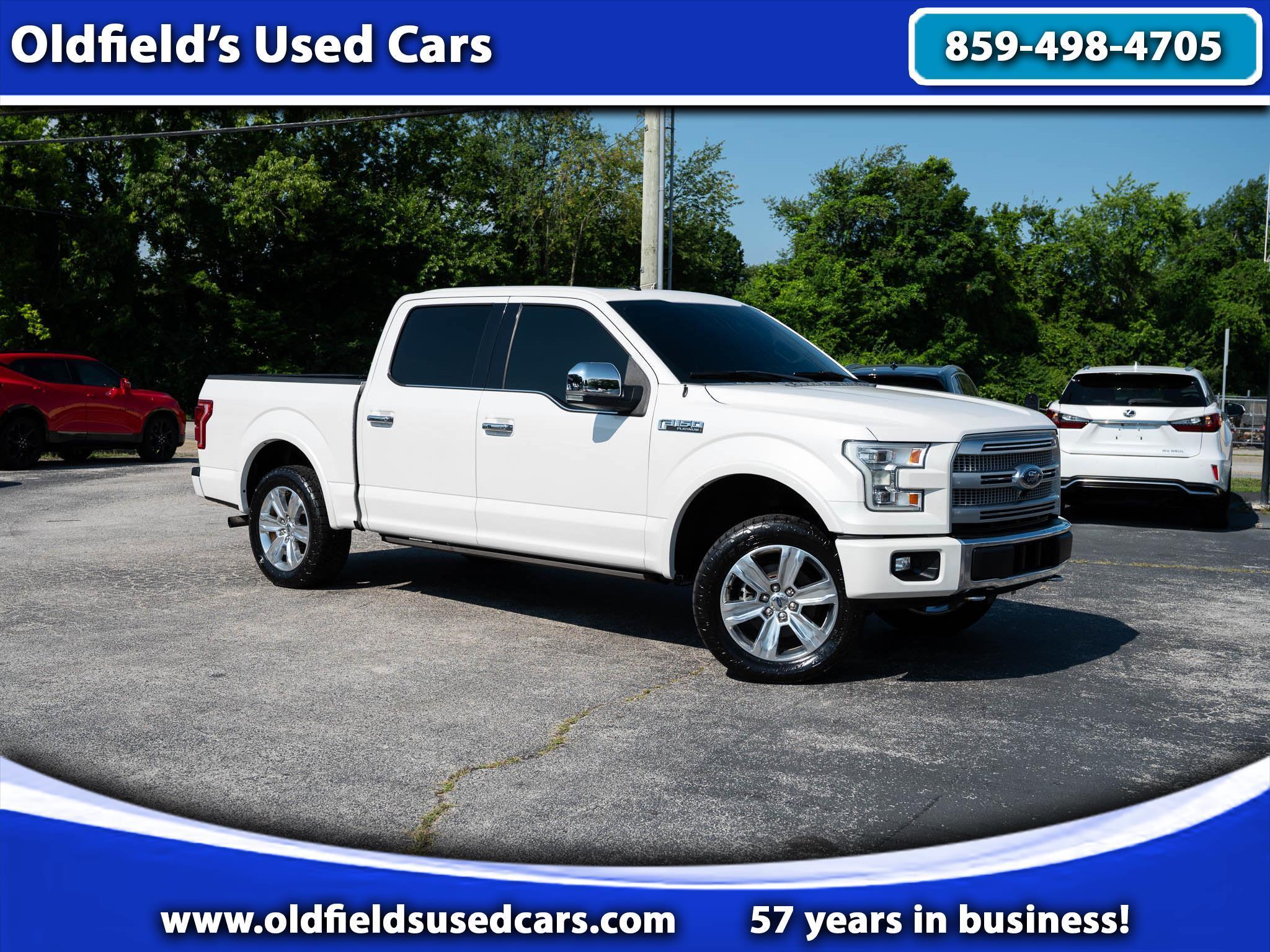 2017 Ford F-150 Platinum SuperCrew 5.5-ft. Bed 4WD