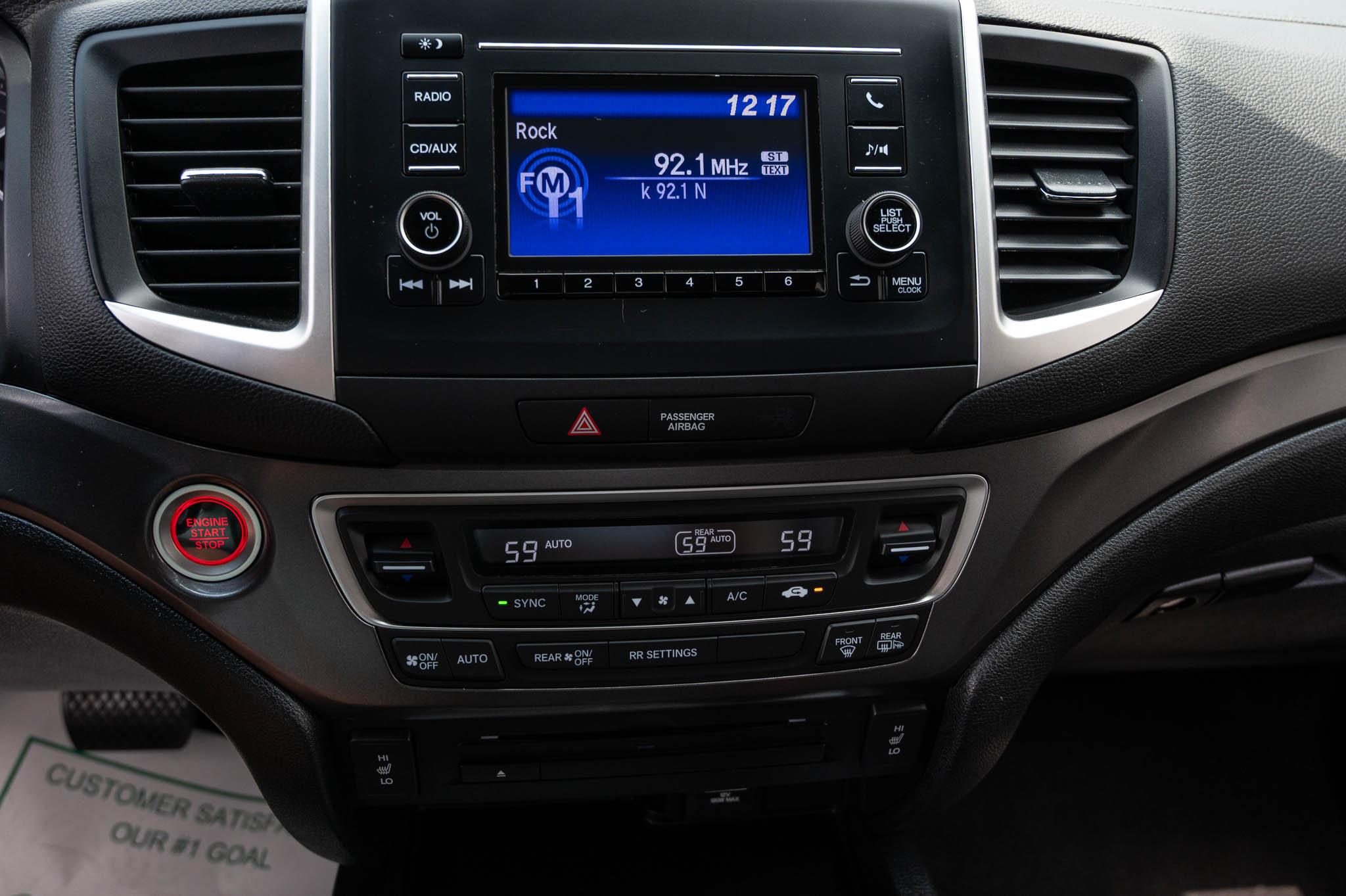 Honda Ridgeline RTL AWD 2018
