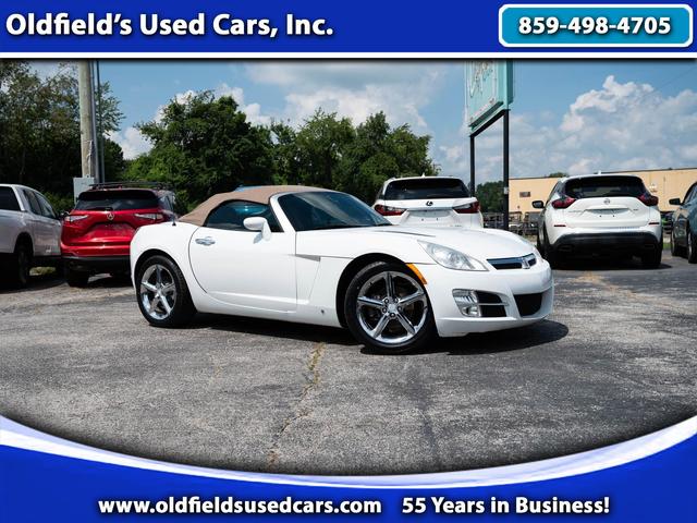 White 2007 Saturn Sky Convertible Rear-Wheel Drive 5-Speed Manual
