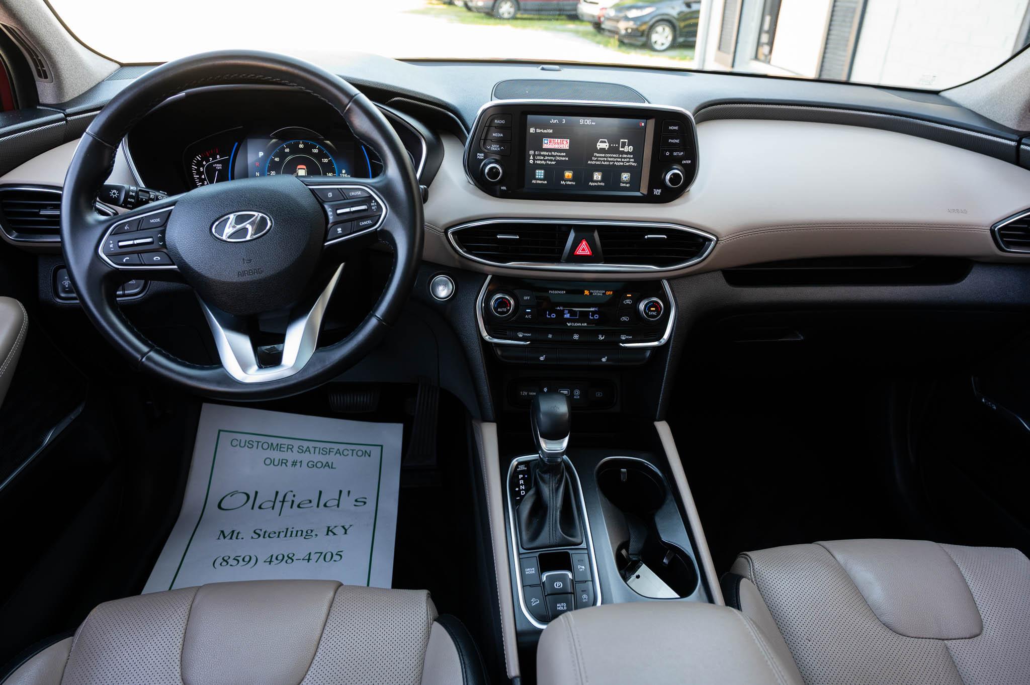 Hyundai Santa Fe SEL 2.0T AWD w/Convenience and Premium Packages 2020