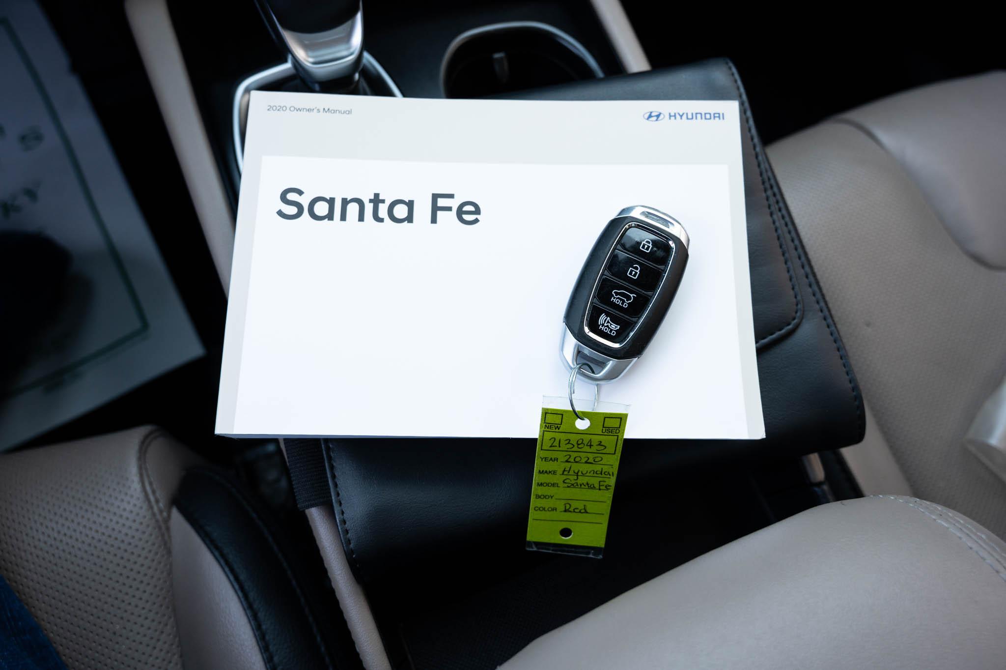 Hyundai Santa Fe SEL 2.0T AWD w/Convenience and Premium Packages 2020
