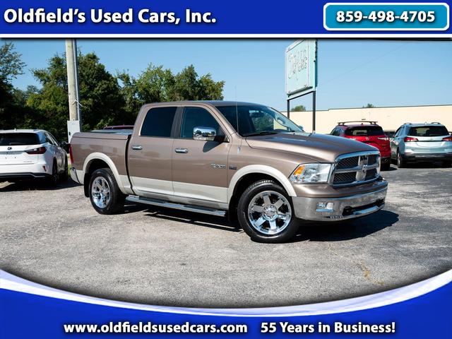 Champagne 2010 Dodge RAM 1500 Pickup Truck Four-Wheel Drive Automatic