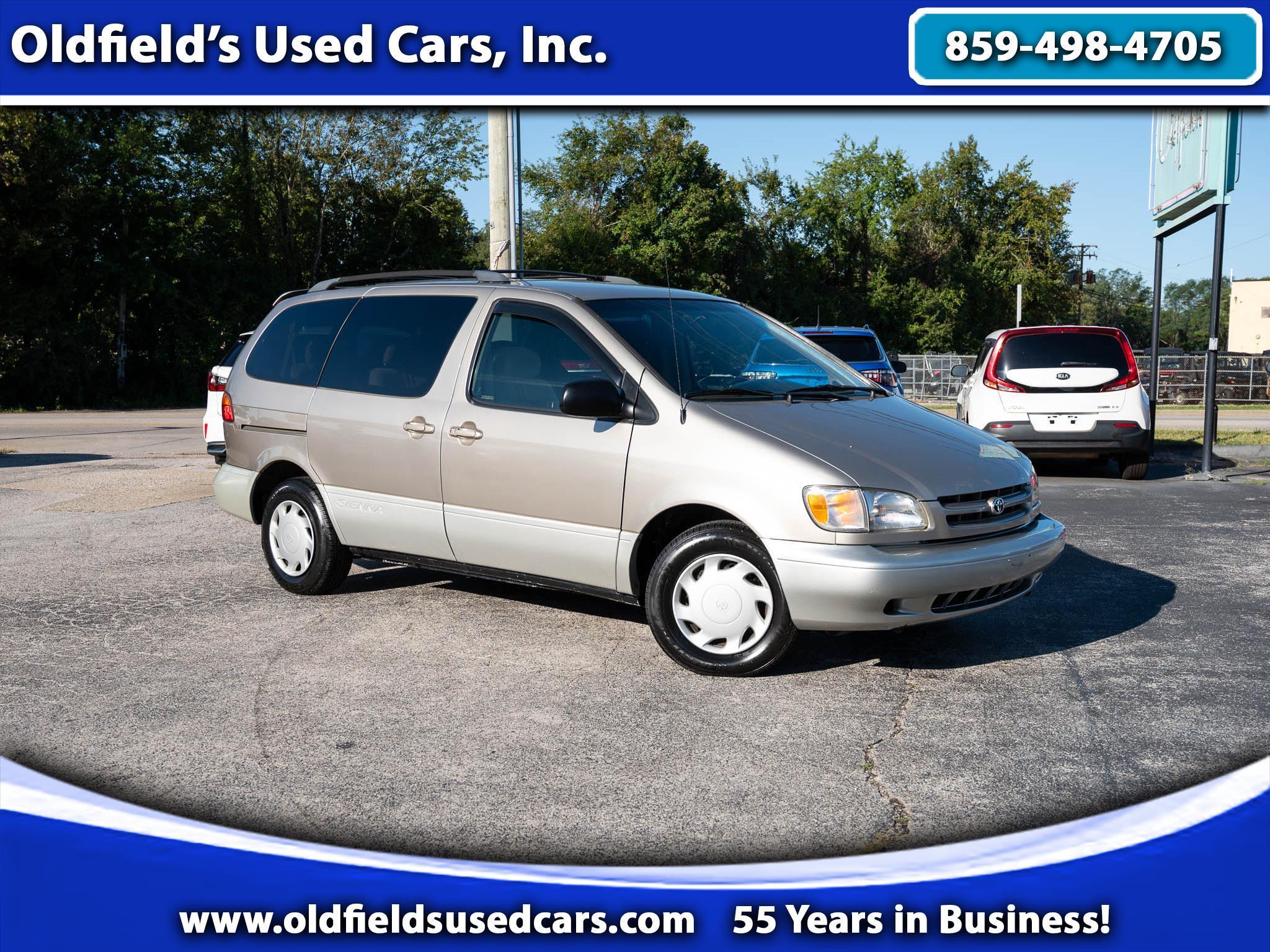 Brown (Beige) 2000 Toyota Sienna Minivan Front-Wheel Drive Automatic