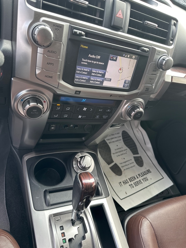 Toyota 4Runner 4WD 4dr V6 Trail Premium (Natl) 2015