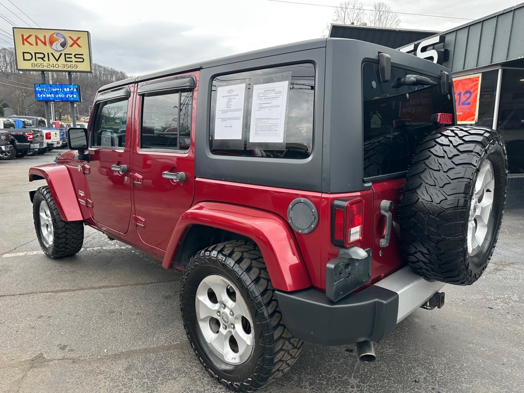 Jeep Wrangler Unlimited 4WD 4dr Sahara 2013