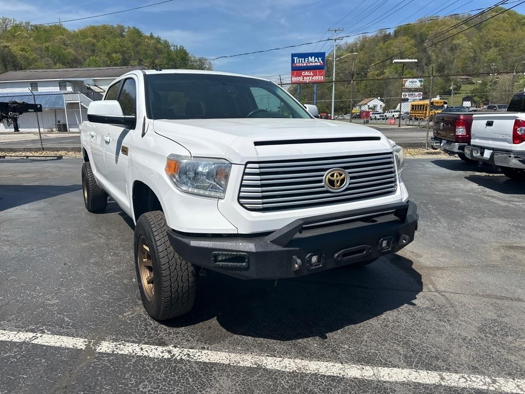 Toyota Tundra 4WD Truck CrewMax 5.7L FFV V8 6-Spd AT Platinum (Natl) 2014