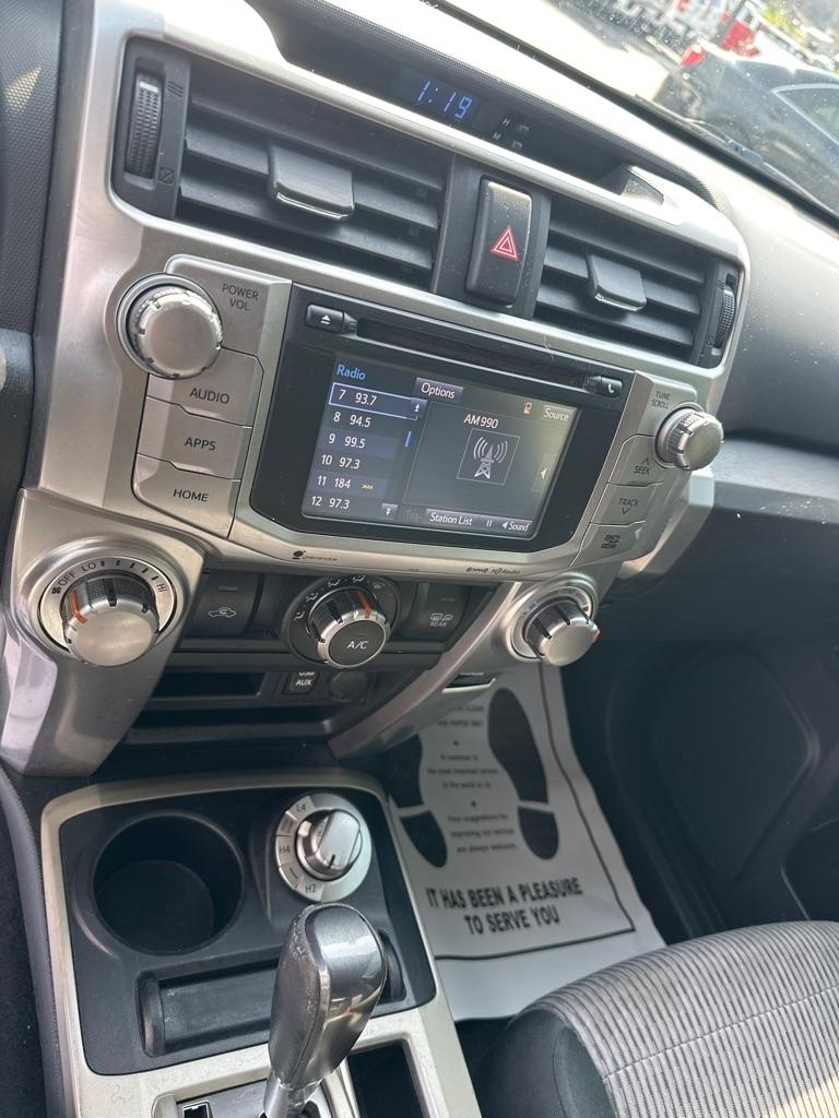 Toyota 4Runner 4WD 4dr V6 Trail Premium (Natl) 2016