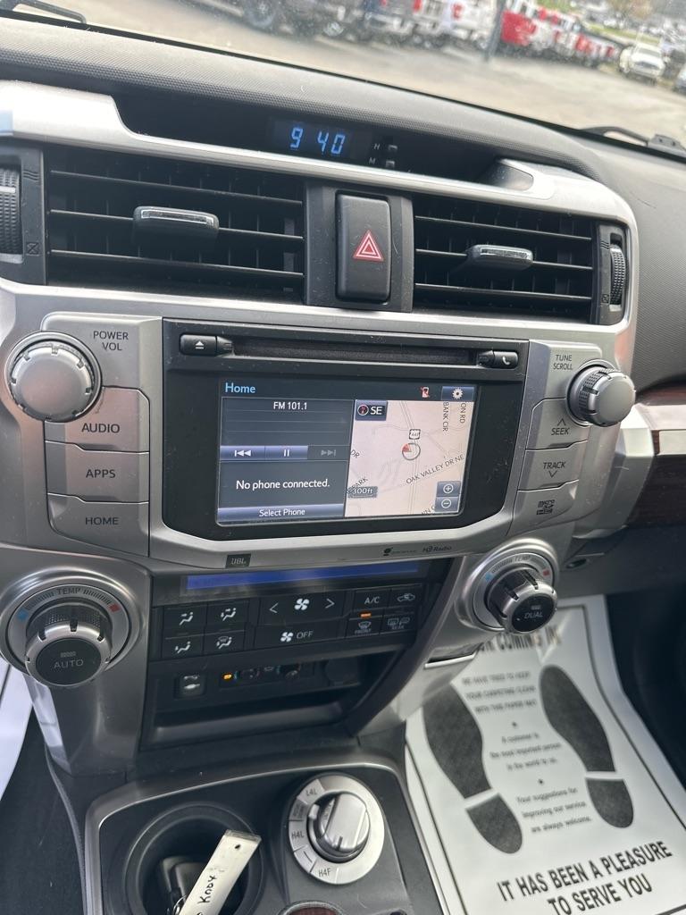 Toyota 4Runner 4WD 4dr V6 Trail Premium (Natl) 2015