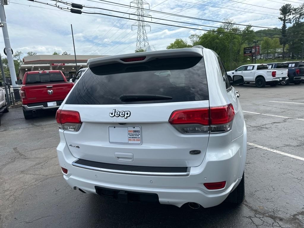 Jeep Grand Cherokee Overland 4x4 2017