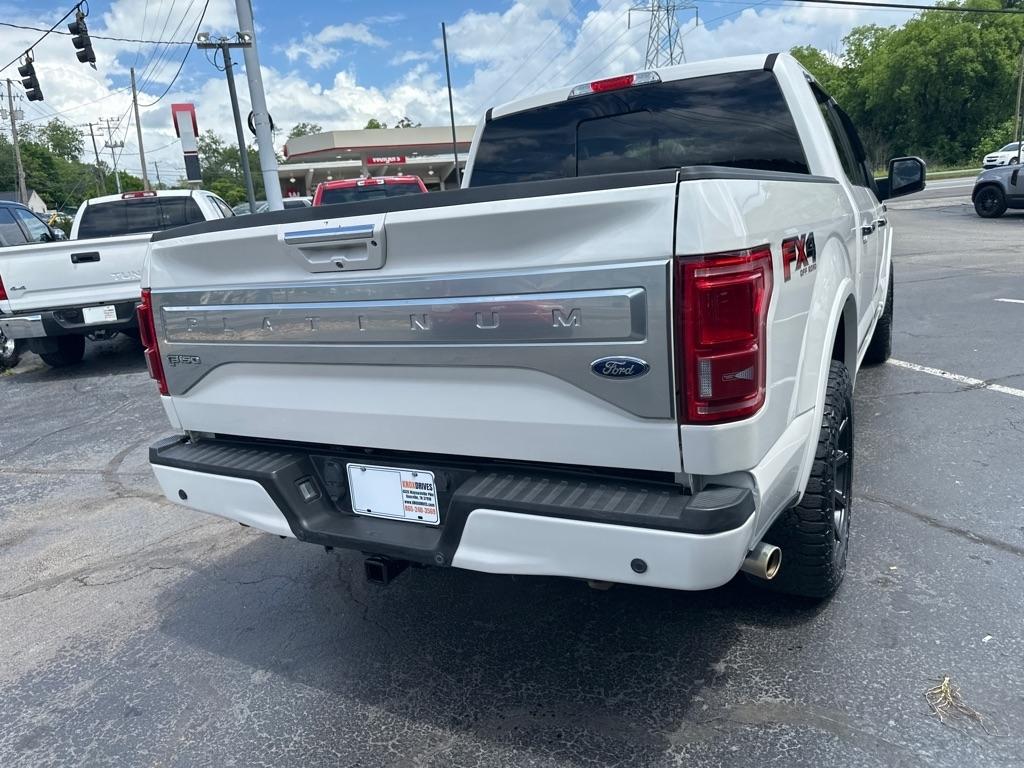 Ford F-150 Platinum 4WD SuperCrew 5.5' Box 2017
