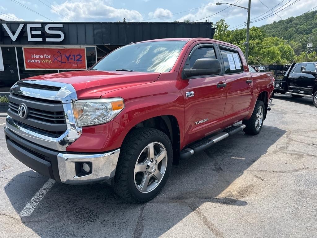 Toyota Tundra 4WD Truck CrewMax 5.7L FFV V8 6-Spd AT SR5 (Natl) 2014