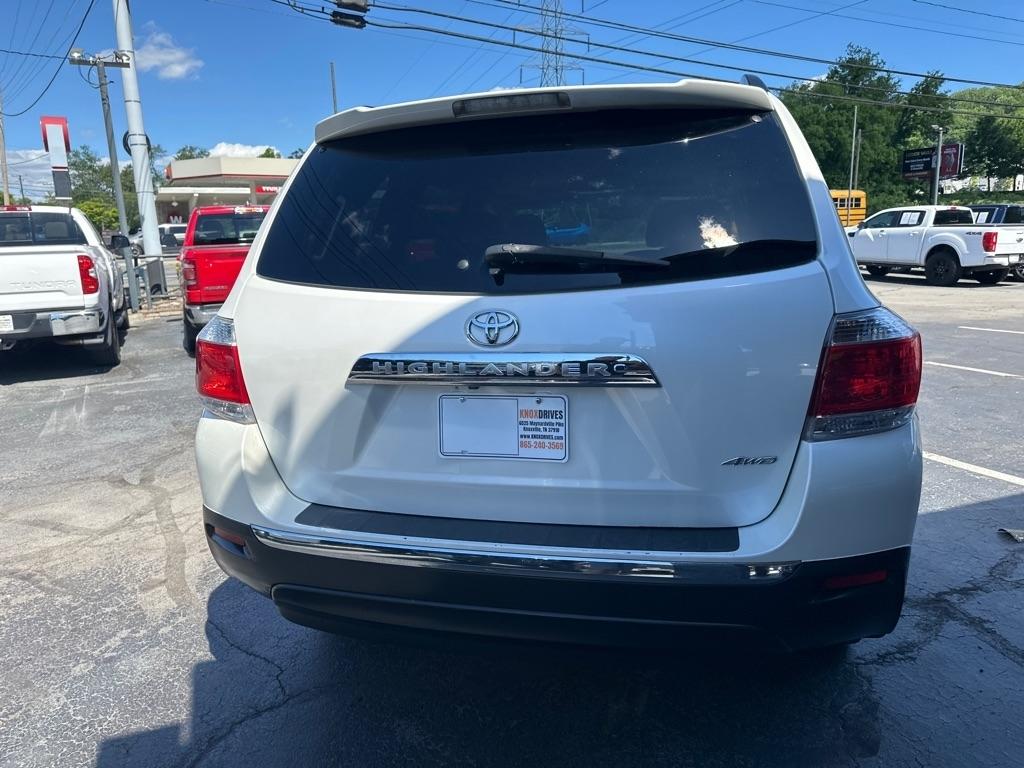 Toyota Highlander 4WD 4dr V6 Limited (Natl) 2013