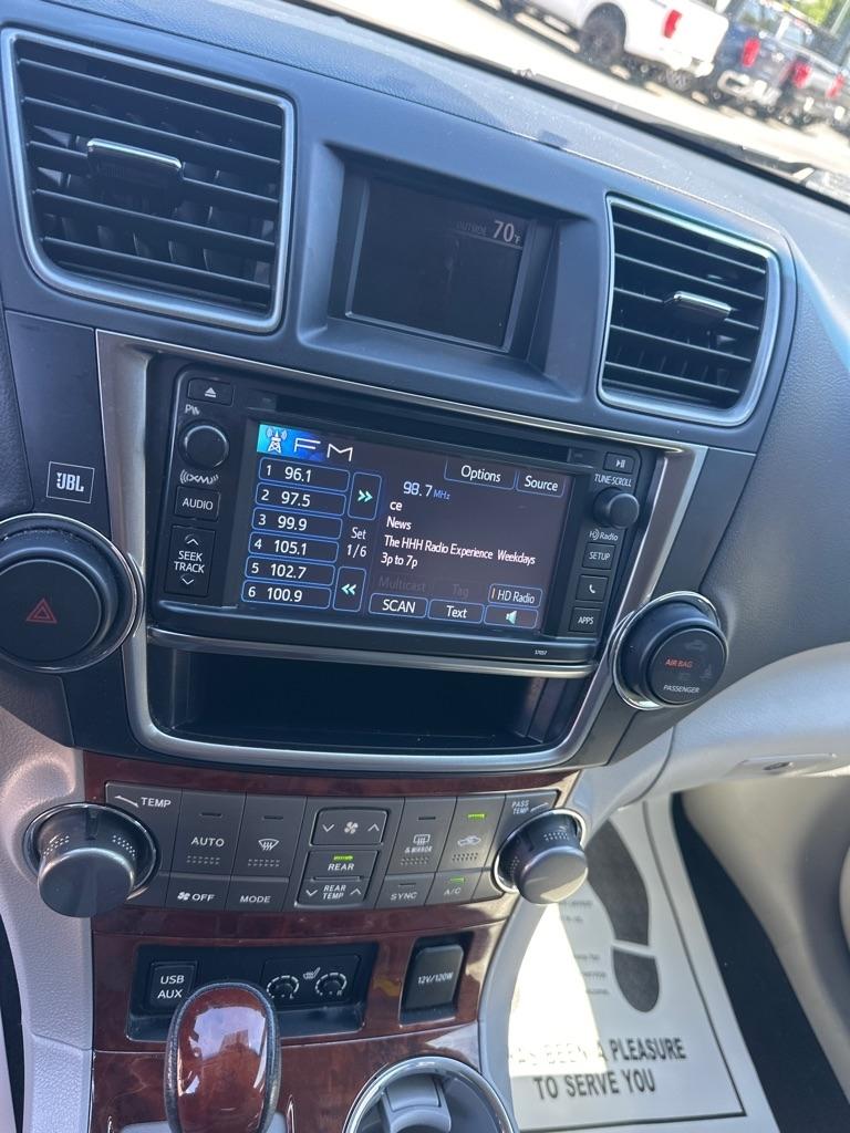 Toyota Highlander 4WD 4dr V6 Limited (Natl) 2013