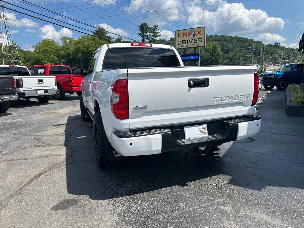Toyota Tundra 4WD Truck CrewMax 5.7L V8 6-Spd AT Platinum (Natl) 2016