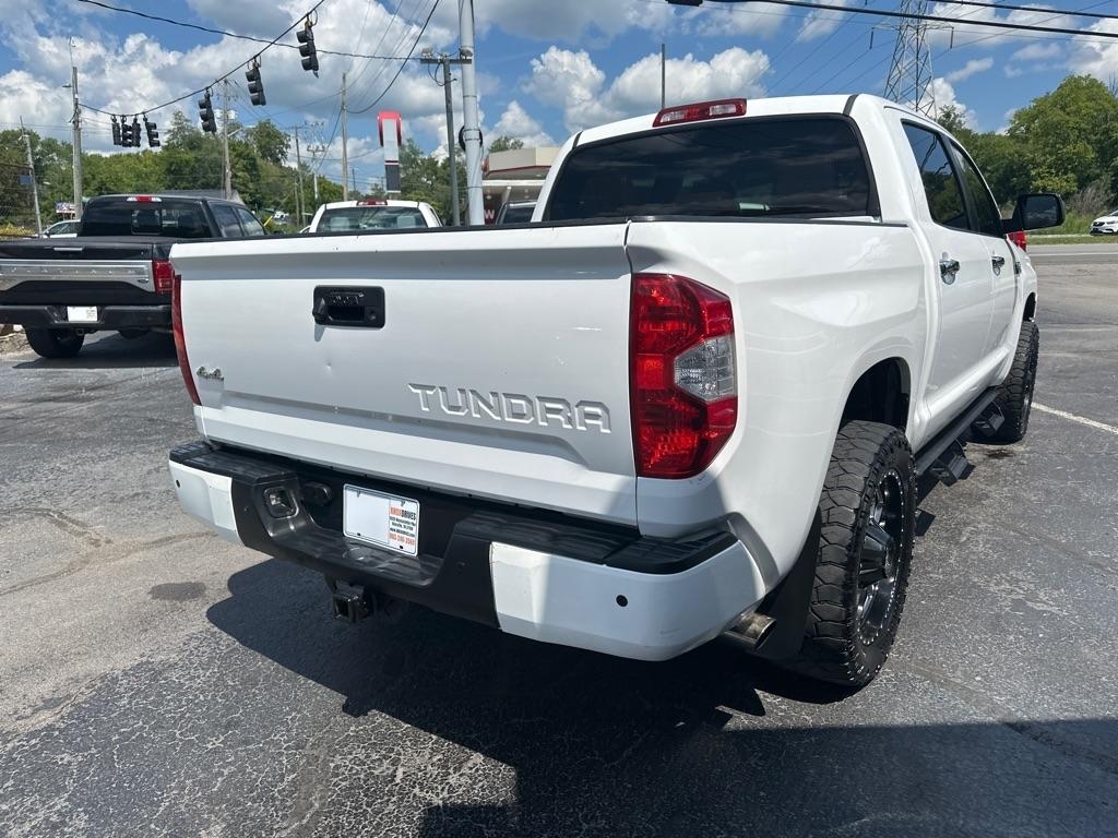 Toyota Tundra 4WD Truck CrewMax 5.7L V8 6-Spd AT Platinum (Natl) 2016