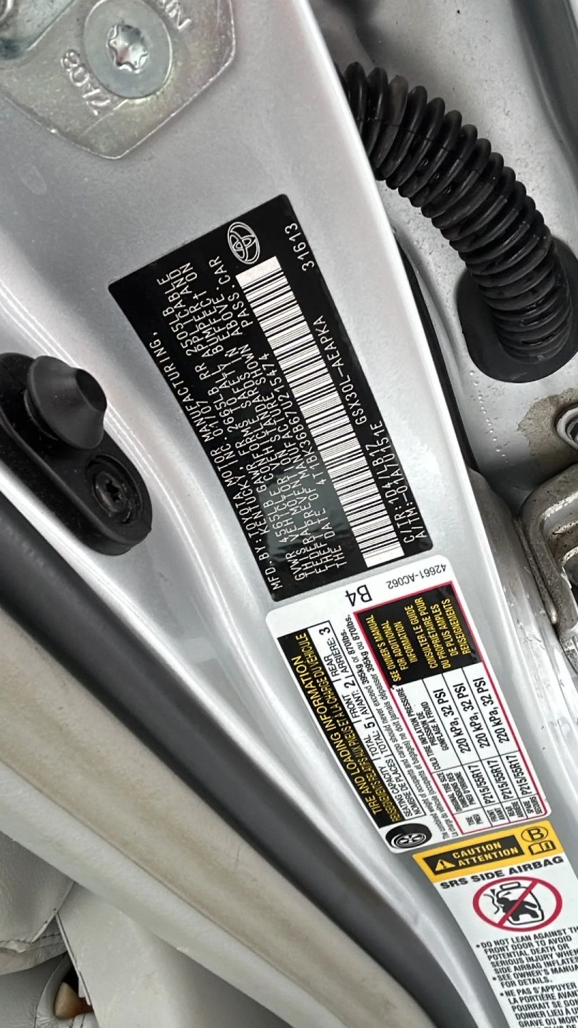 Toyota Avalon Limited 2007