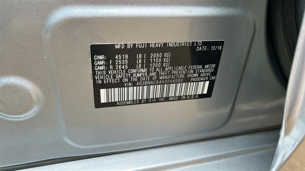 Subaru Legacy 2.5i Premium 2017