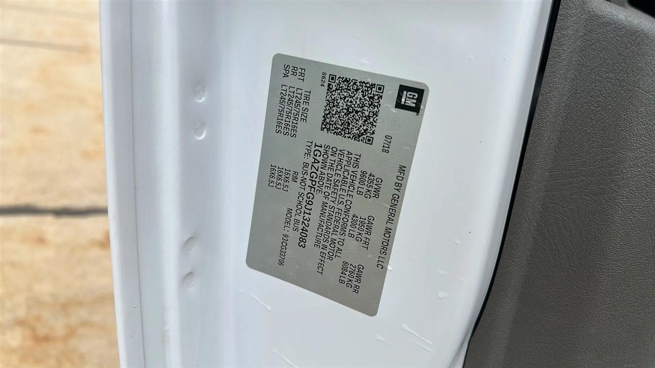 Chevrolet Express LT 3500 Extended 2018