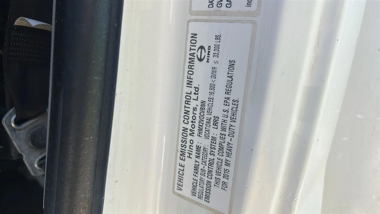 Hino Conventional Cab  2015