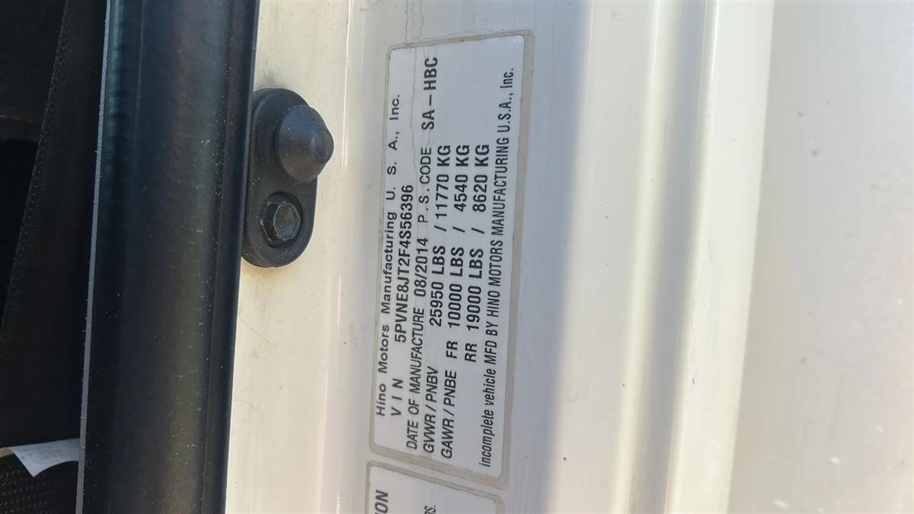 Hino Conventional Cab  2015