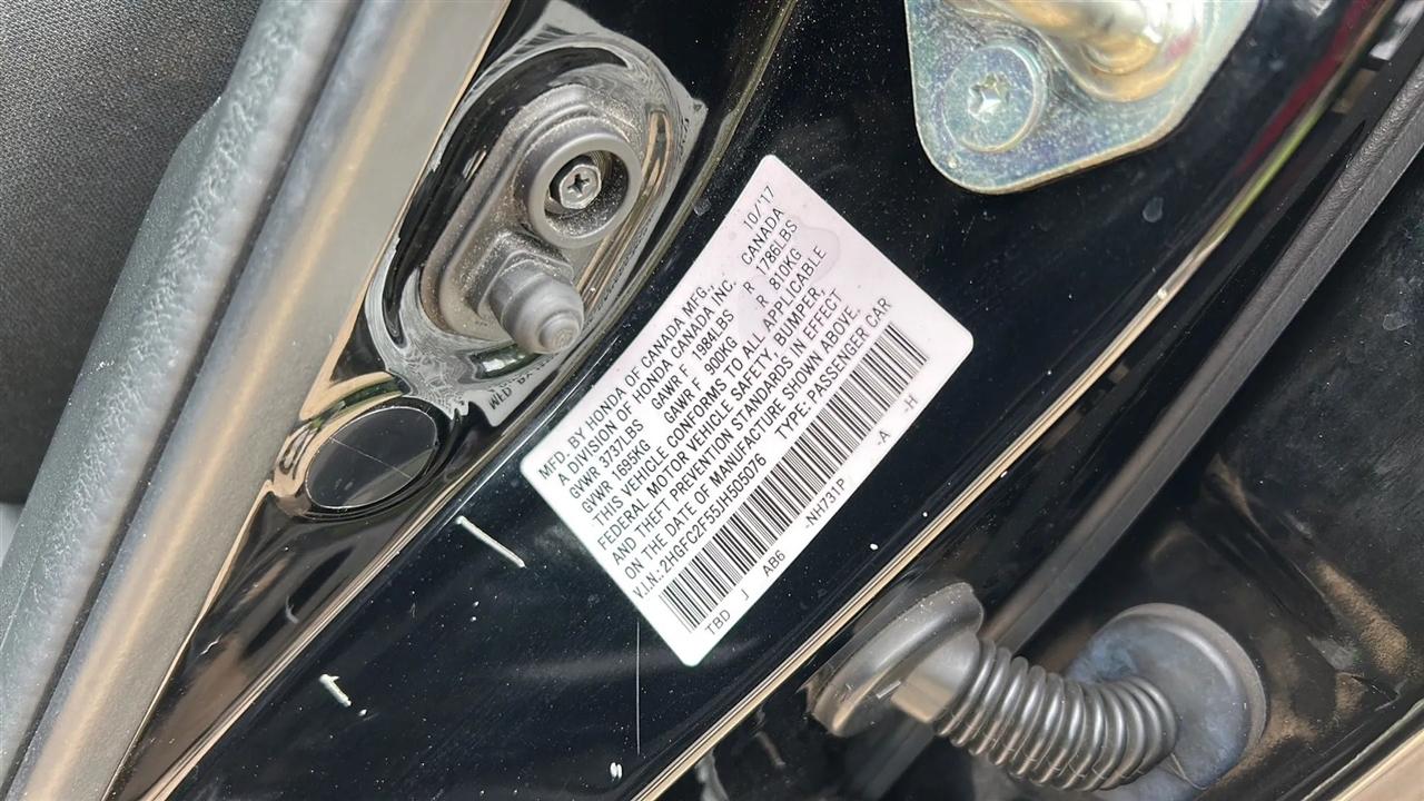 Honda Civic LX Sedan CVT 2018