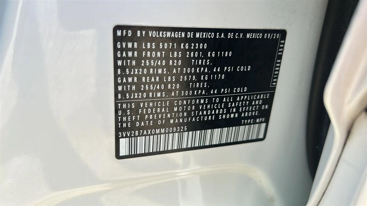 Volkswagen Tiguan SE 4Motion 2021