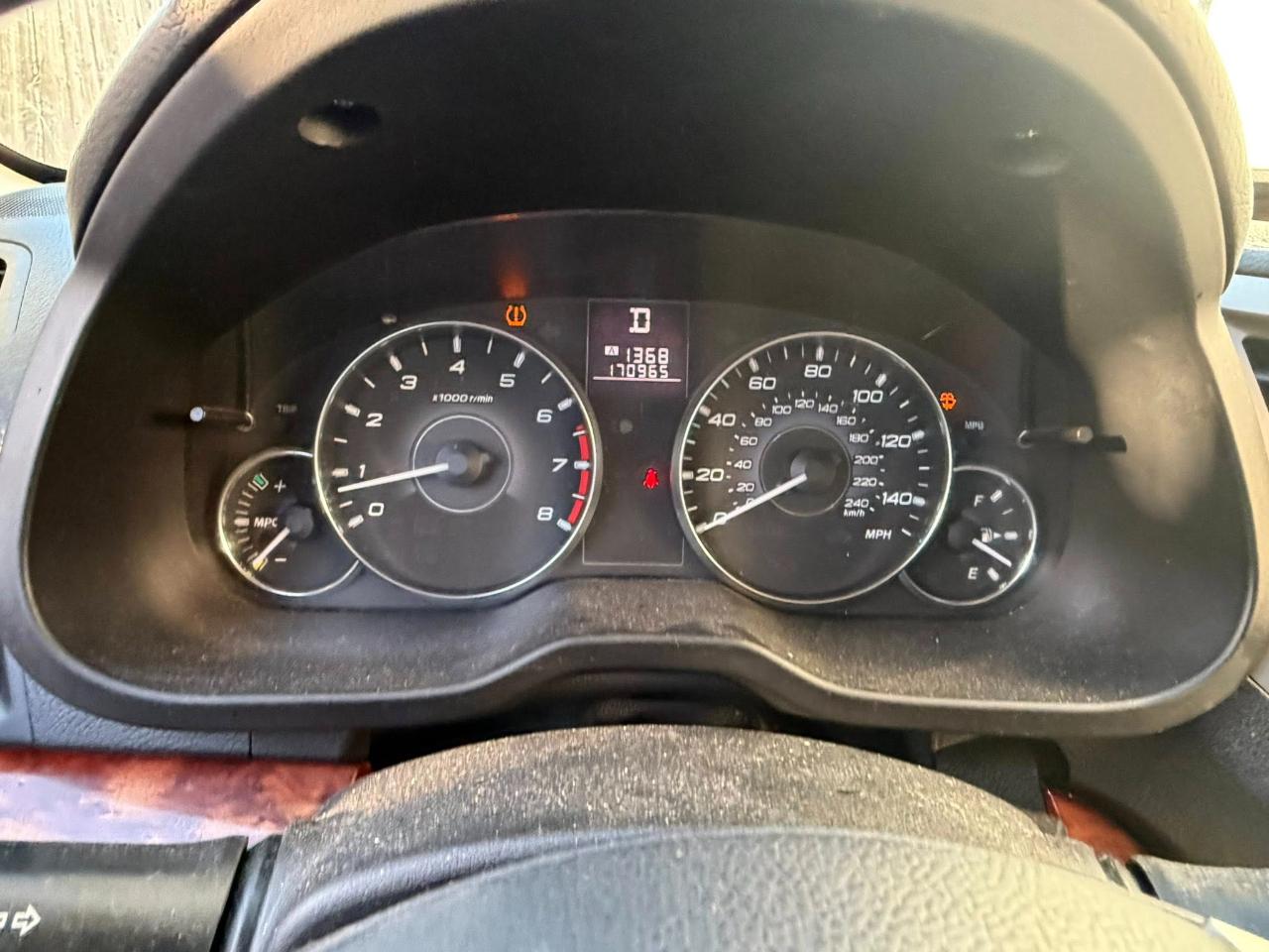 Subaru Legacy 2.5i Limited 2012