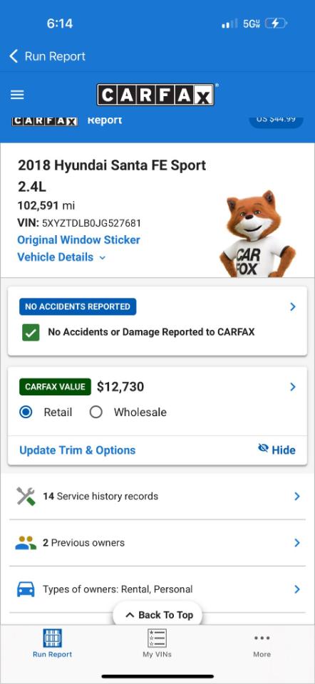 Hyundai Santa Fe Sport 2.4 AWD 2018