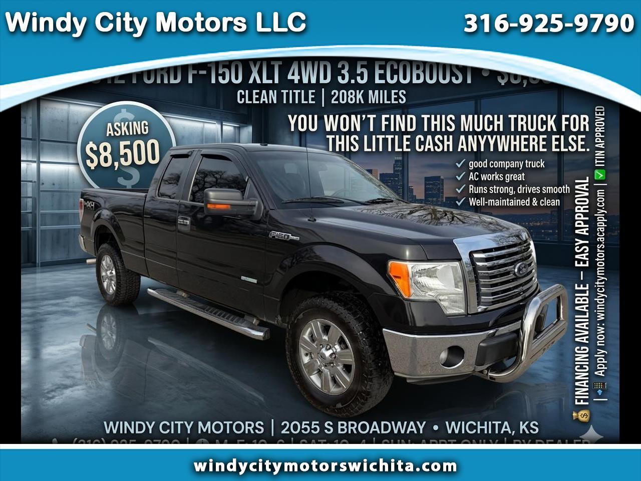 2012 Ford F-150 FX4 SuperCab 6.5-ft. Bed 4WD