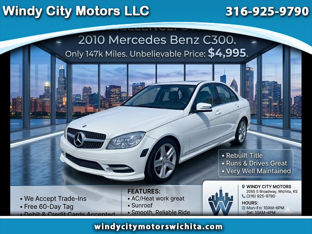 Mercedes-Benz C-Class C300 4MATIC Sport Sedan 2010