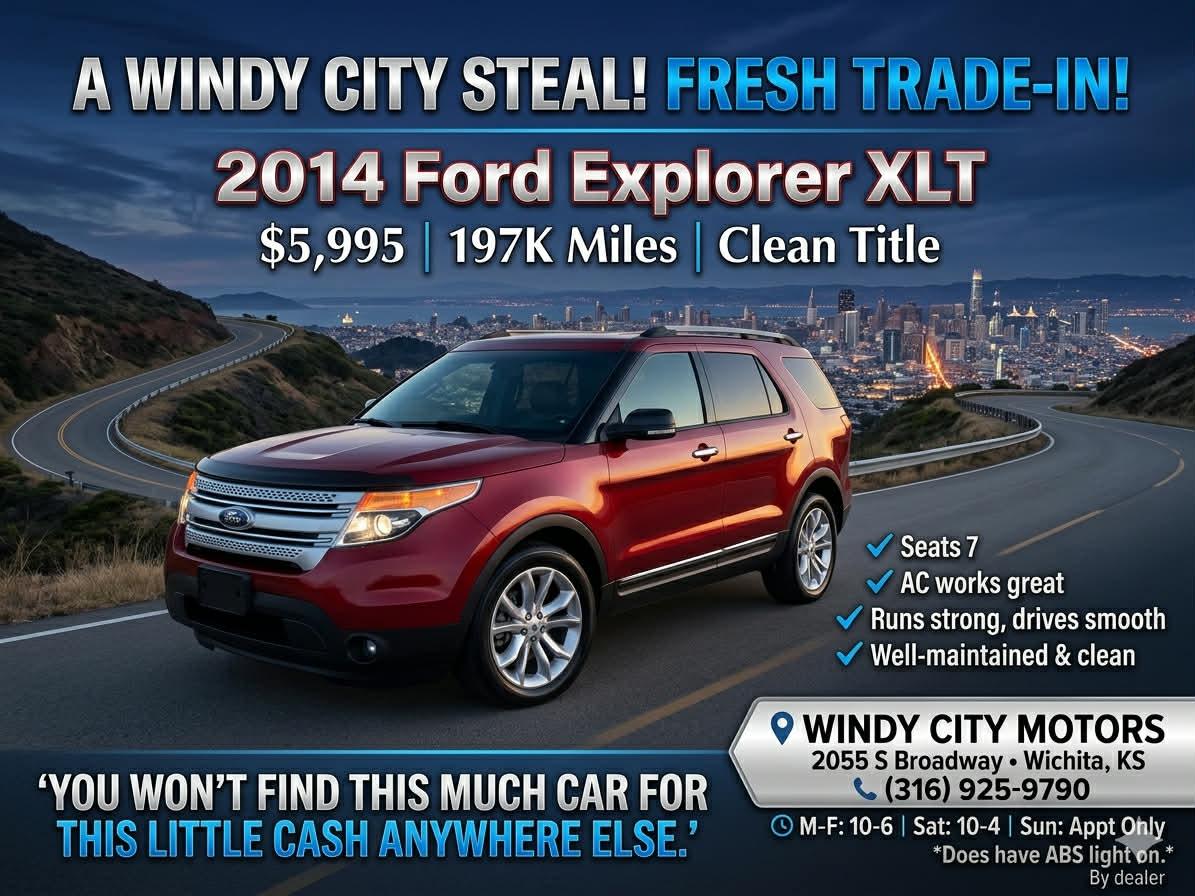 Ford Explorer XLT FWD 2013