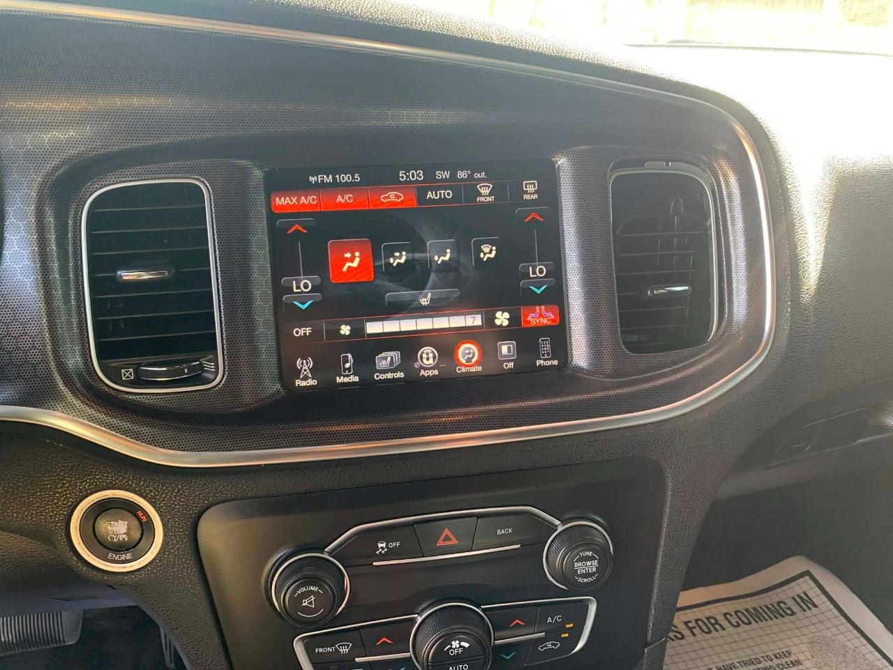 Dodge Charger SXT 2016