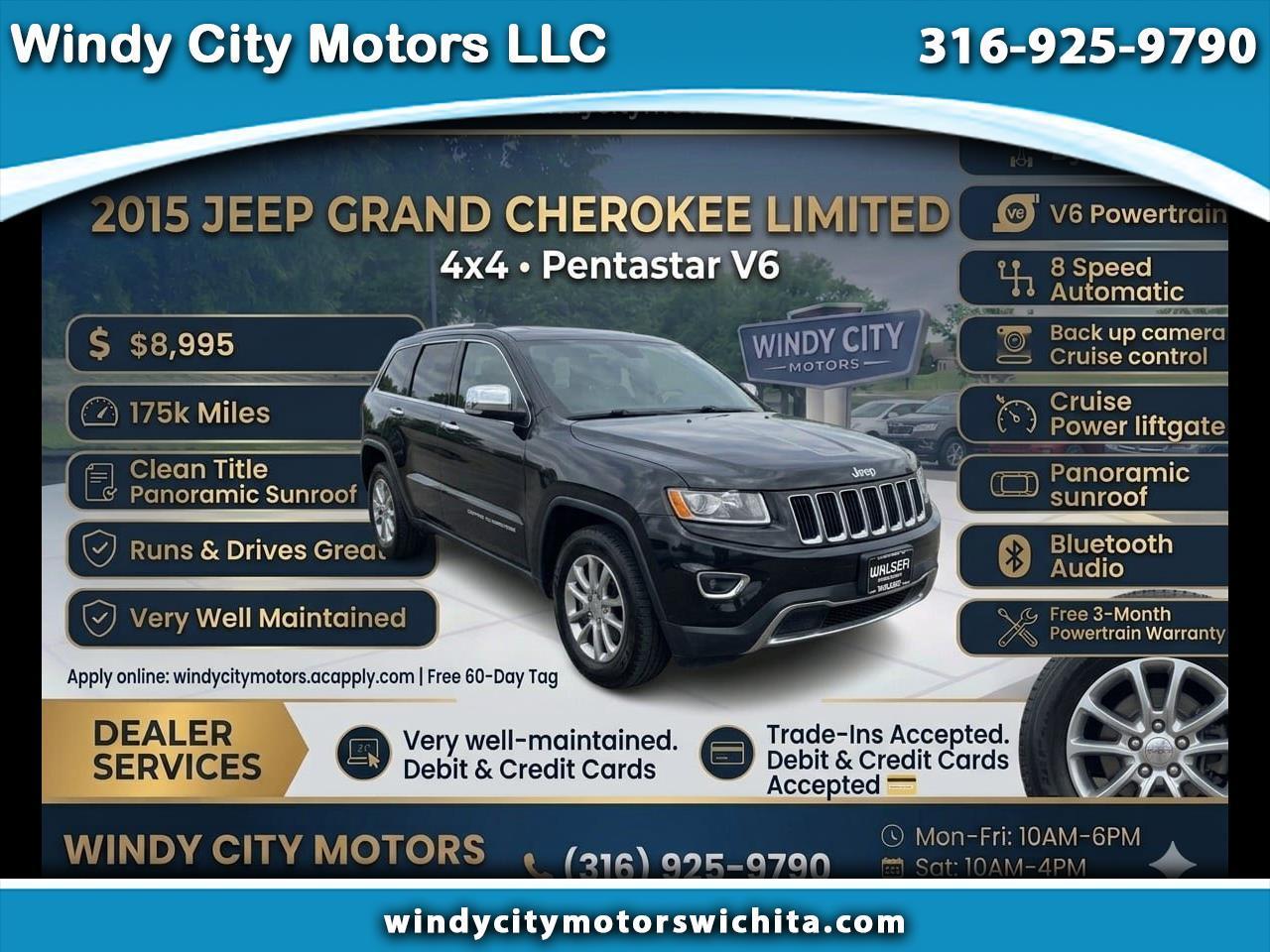 2015 Jeep Grand Cherokee Limited 2WD
