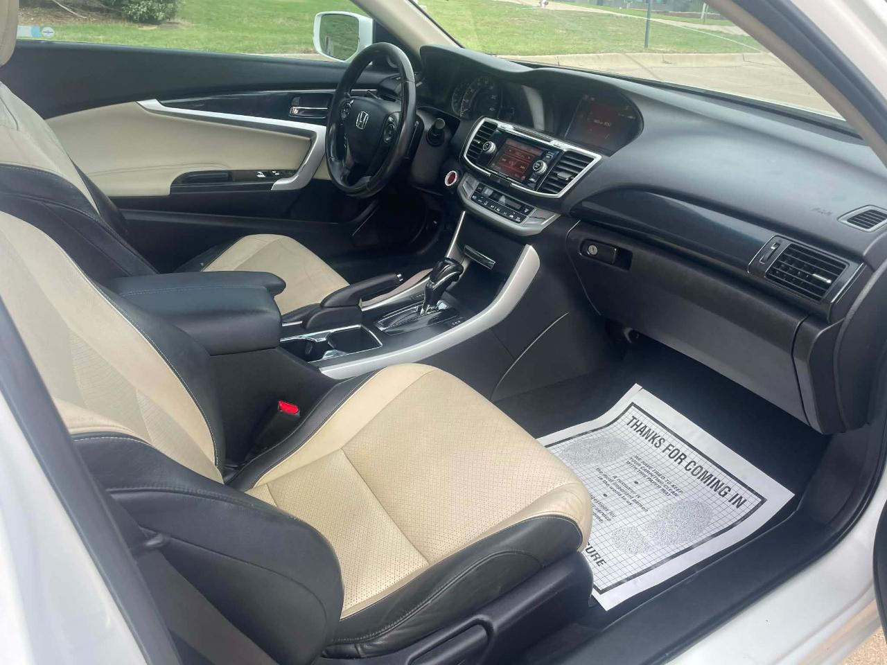 Honda Accord EX-L V6 Coupe AT 2013