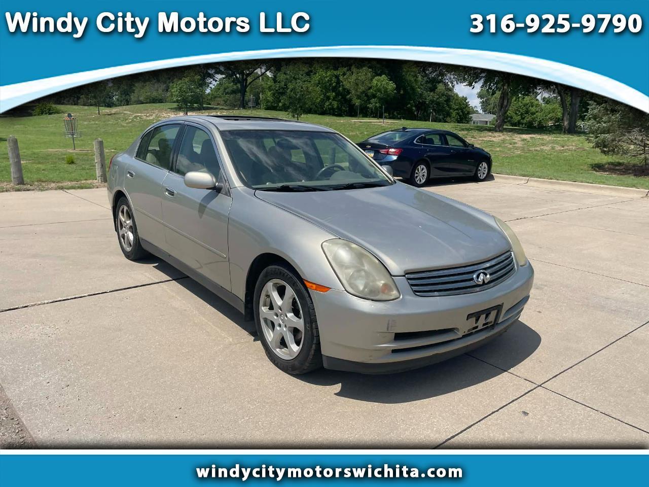 2004 Infiniti G35 Sedan AWD with Leather