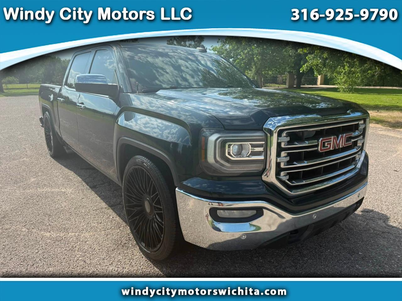 GMC Sierra 1500 SLT Crew Cab Long Box 4WD 2017