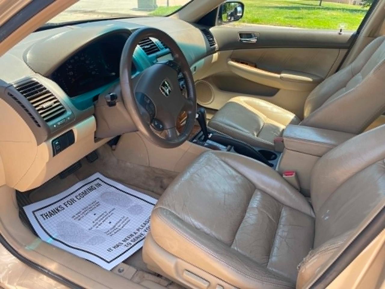 Honda Accord EX-L Sedan AT with Navigation System 2003