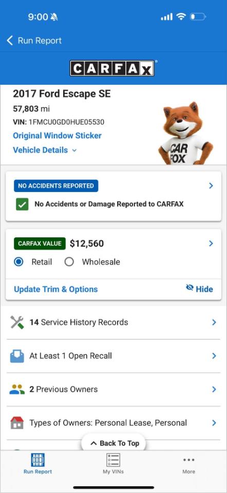 Ford Escape SE FWD 2017