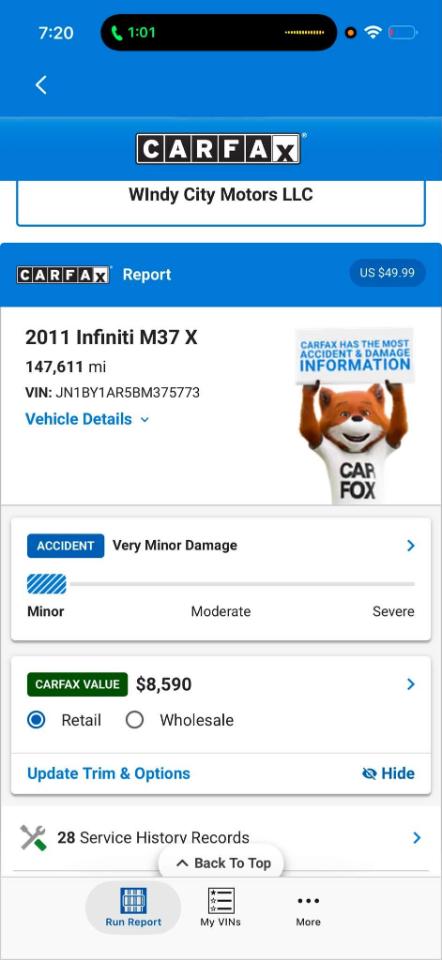 Infiniti M M37x 2011