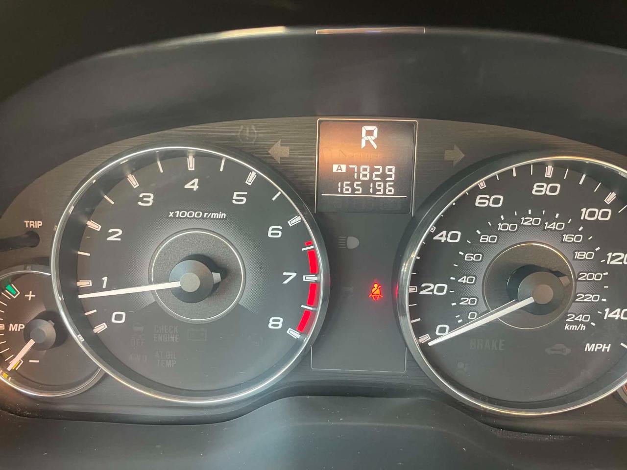 Subaru Outback 2.5i Limited 2012