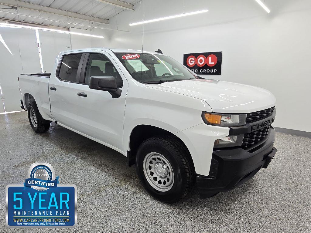 2021 Chevrolet Silverado 1500 Work Truck Crew Cab Short Box 2WD