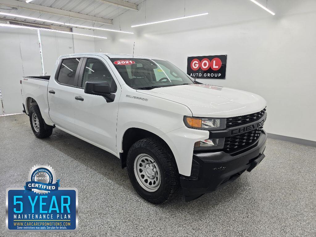 Chevrolet Silverado 1500 Work Truck Crew Cab Short Box 4WD 2021