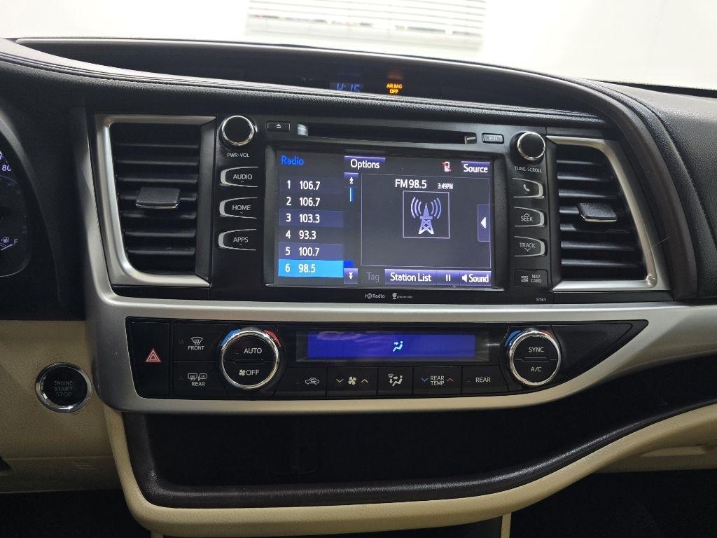 Toyota Highlander XLE FWD V6 2015