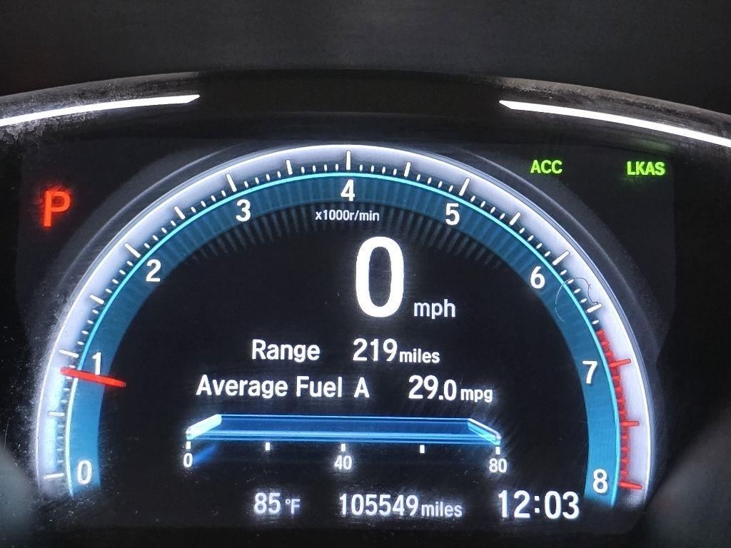Honda Civic EX Honda Sensing Sedan CVT 2017