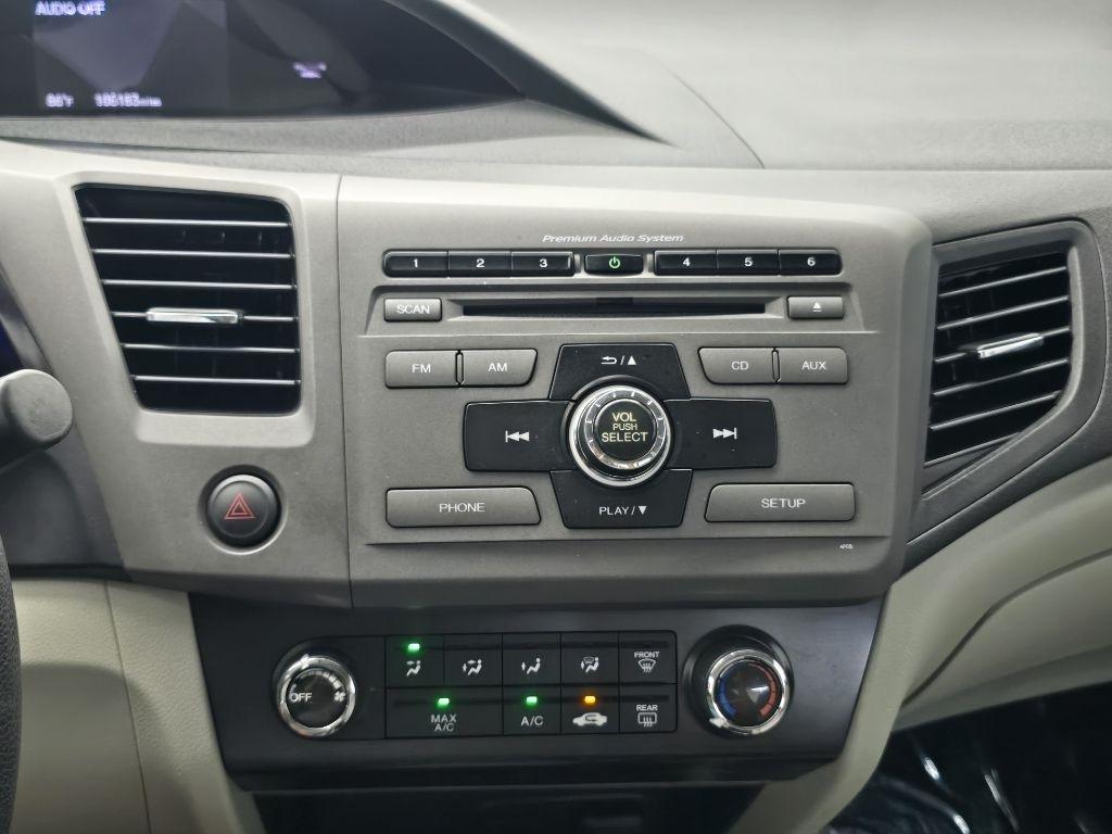 Honda Civic EX Coupe 5-Speed AT 2012