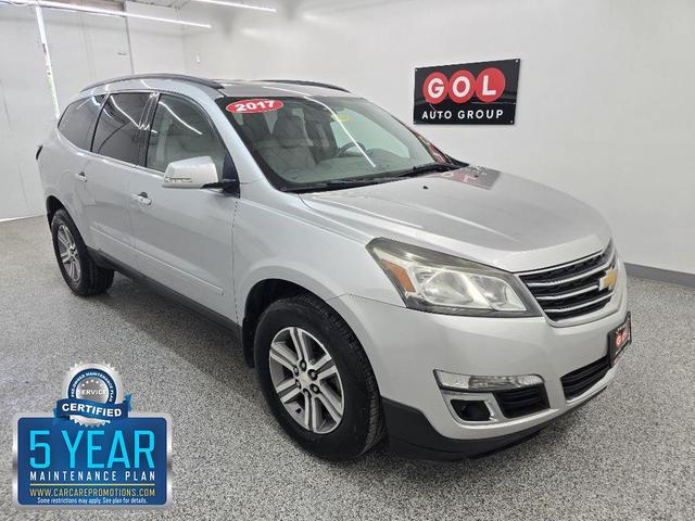 Silver 2017 Chevrolet Traverse SUV / Crossover Front-Wheel Drive Automatic