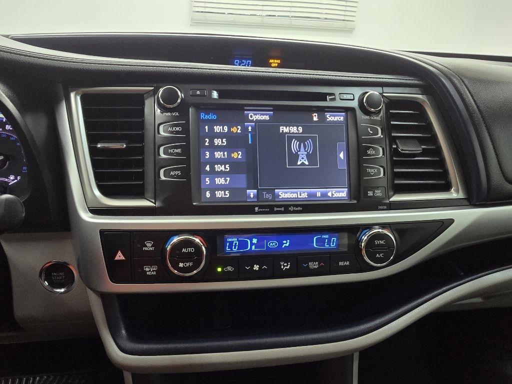 Toyota Highlander XLE FWD V6 2016