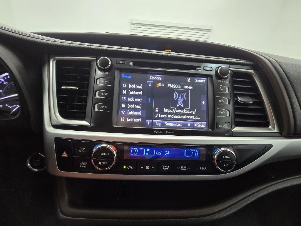 Toyota Highlander XLE FWD V6 2015