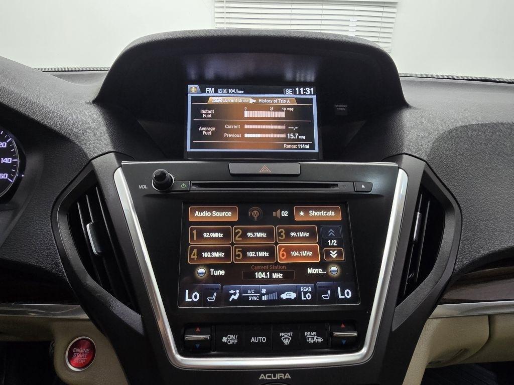 Acura MDX 6-Spd AT 2015